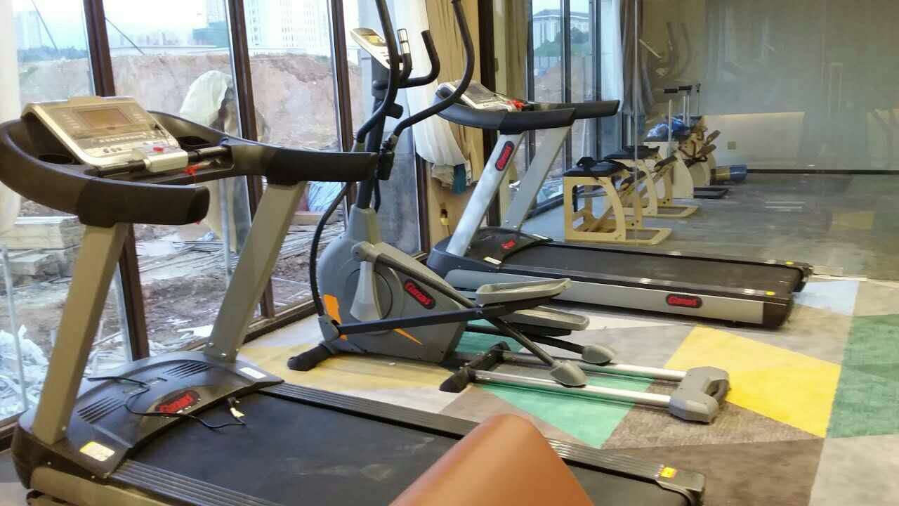 山东淄博碧桂园地产健身房案例 快猫APP下载安卓健身器材案例大全
